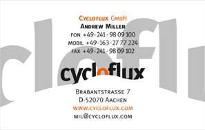 Visitenkarte Cycloflux